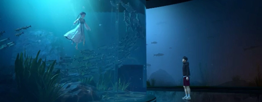 Фея и белый кит